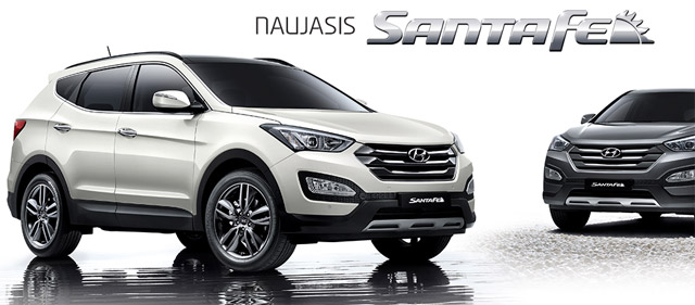 Naujasis Hyundai Santa Fe