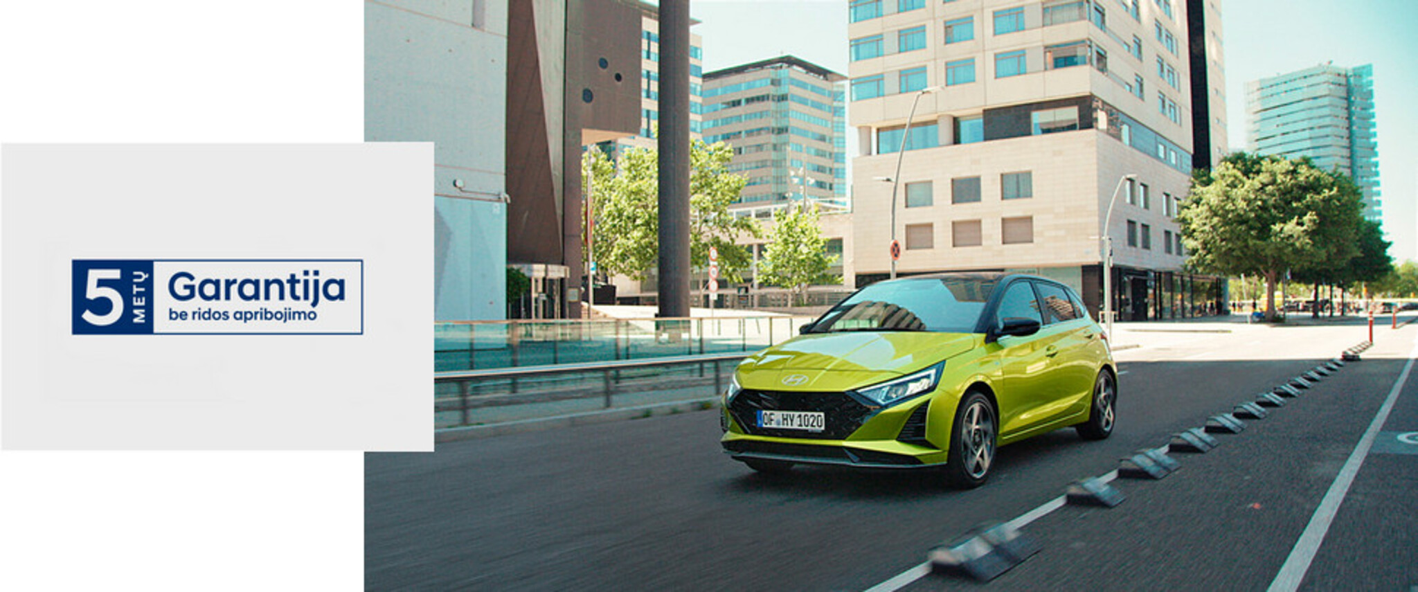 5 metų neribotos ridos garantija