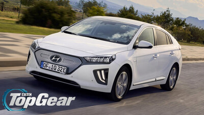 Elektrinę Hyundai Ioniq versiją išbandė Top Gear