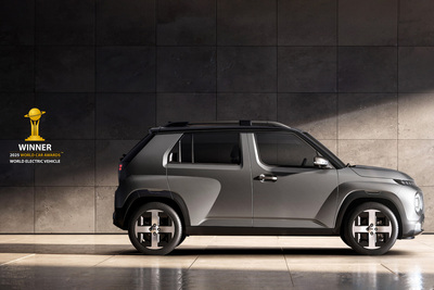 „Hyundai INSTER“ išrinktas 2025 metų pasaulio elektromobiliu 