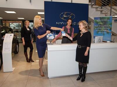 Ištrauktas nugalėtojas Hyundai organizuotoje akcijoje „Išbandyk Hyundai ir laimėk atostogas“