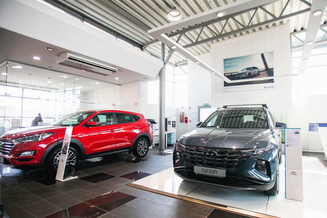 Hyundai salonas laisves pr. fakto autocentras