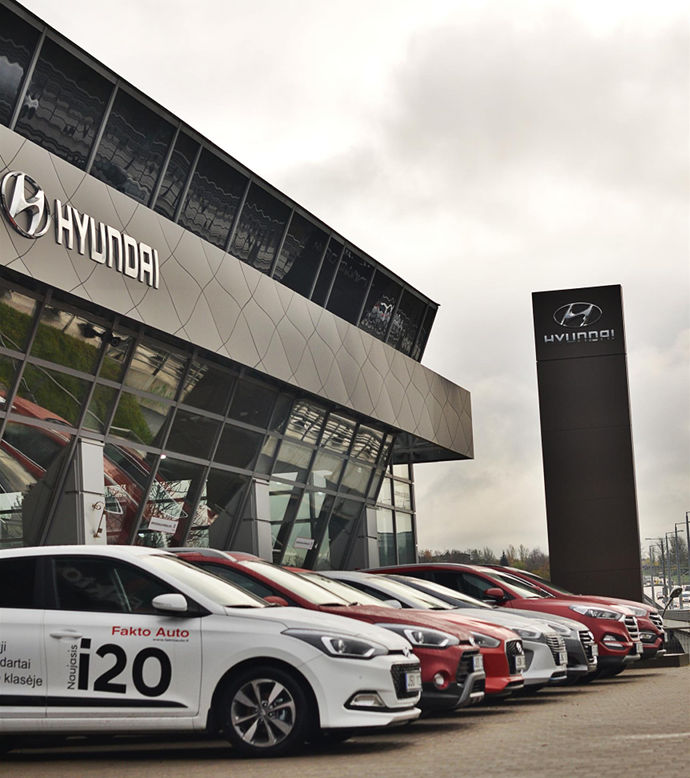 Hyundai atstovybė Vilnius. Fakto Auto