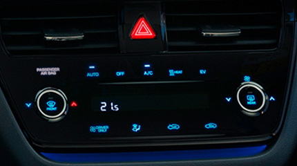 Hyundai ioniq electric klimato kontrolė