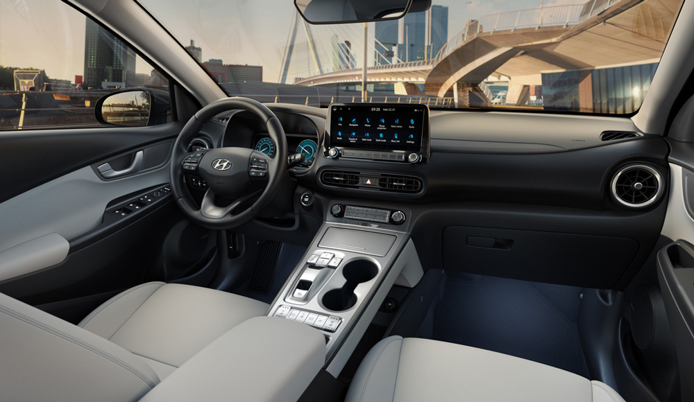 Hyundai KONA Electric vidus