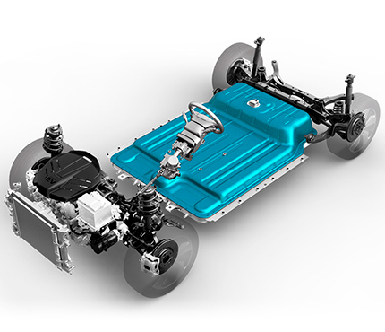 Hyundai KONA electric EV elektromobilis akumuliatorius