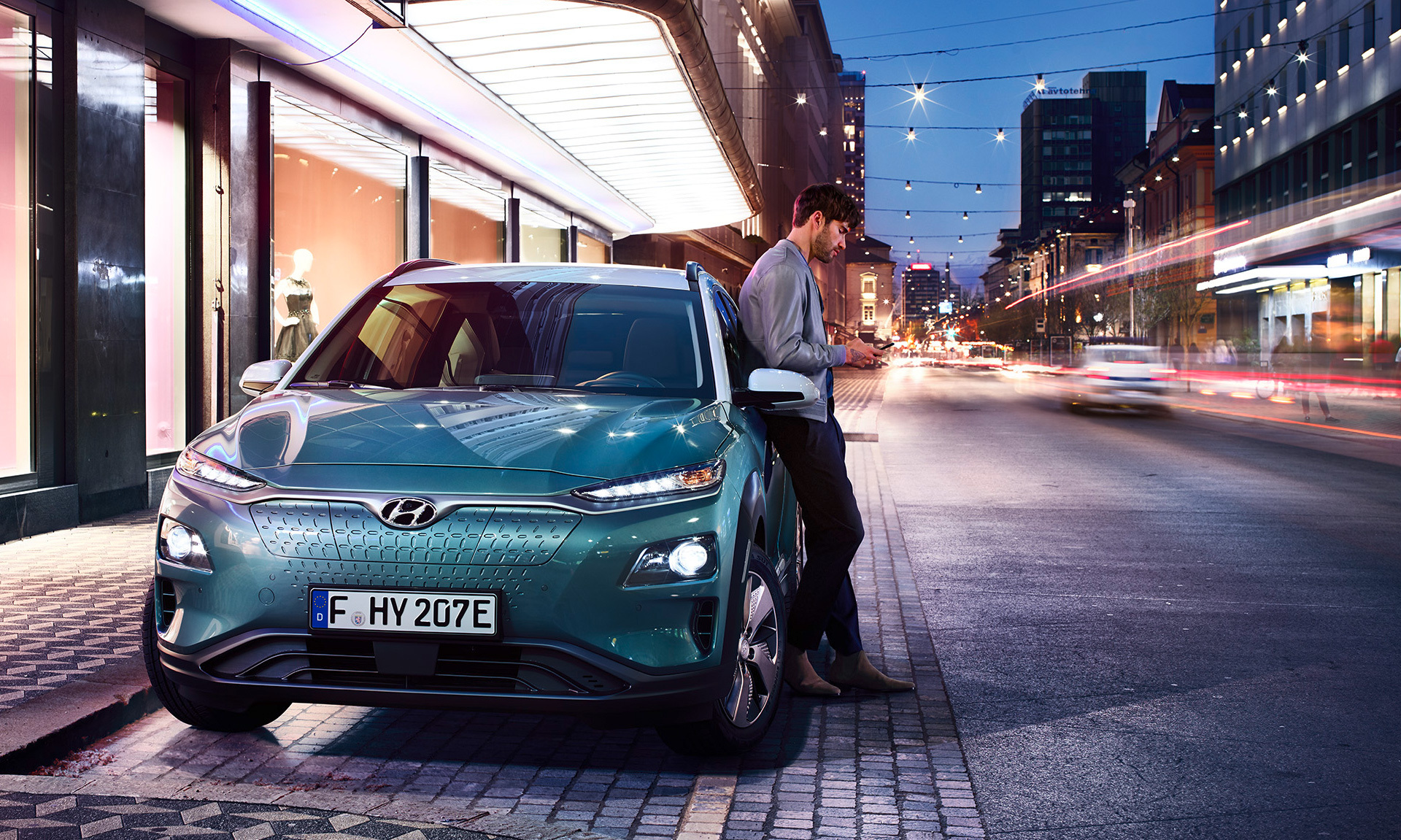 Hyundai KONA electric EV elektromobilis