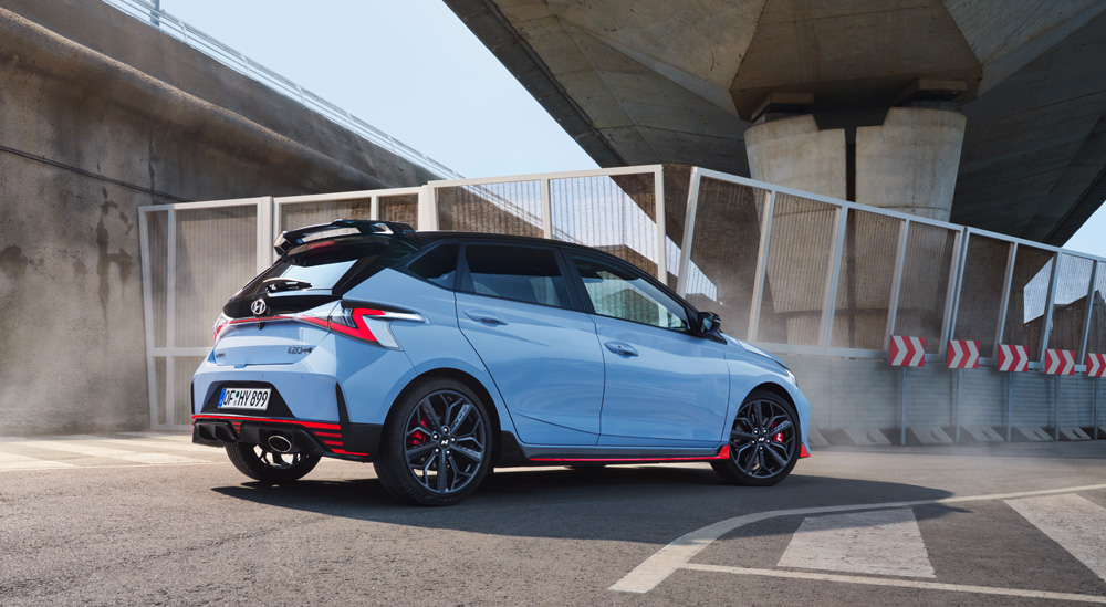 Naujasis Hyundai i20N MY21 Dinamika sureguliuota galiai