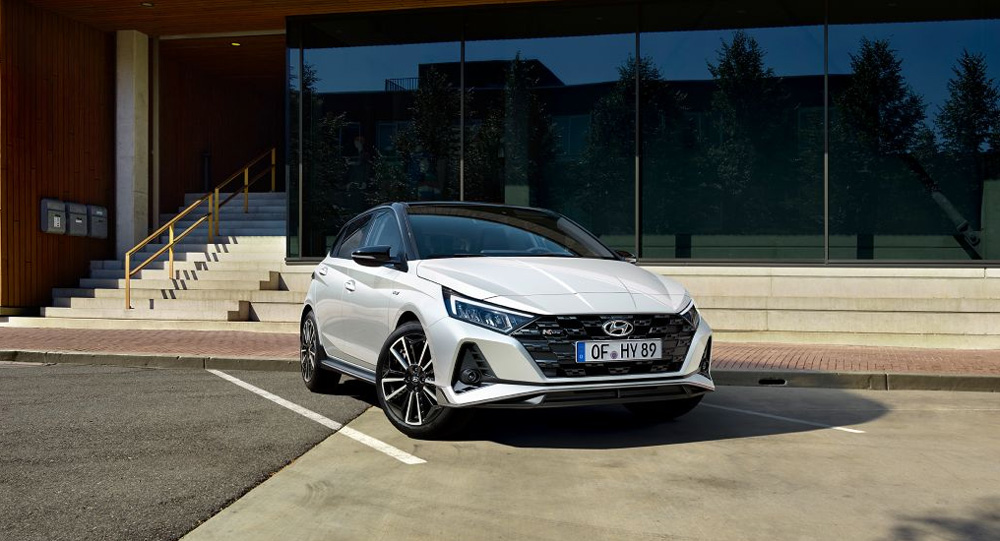 Hyundai i20 N LINE funkcionalus dizainas ir sportinė išvaizda