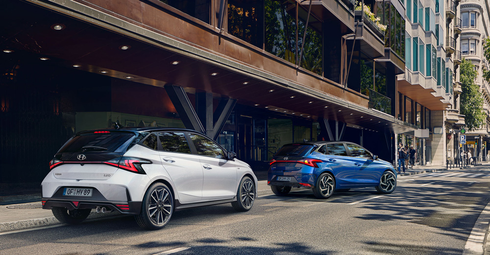 Hyundai i20 N LINE Didesnis efektyvumas ir dinamiškumas