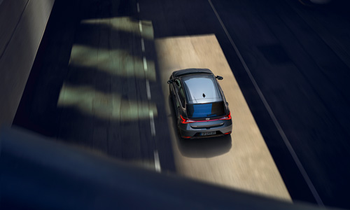 Naujasis Hyundai i20 my21 išmanus greičio palaikymas