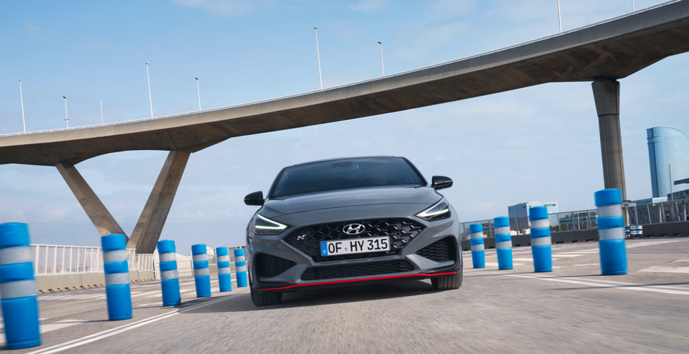 Naujasis Hyundai i30 Fastback N išorė