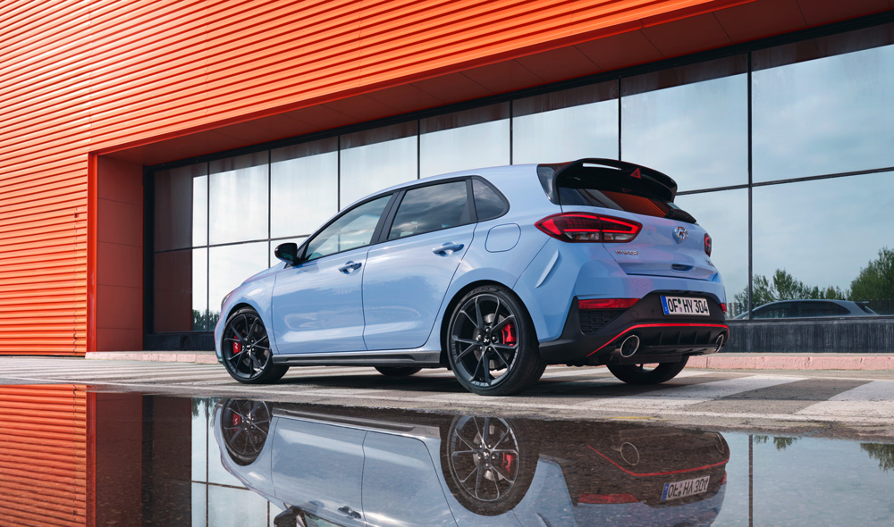 Naujasis Hyundai i30 N išorė