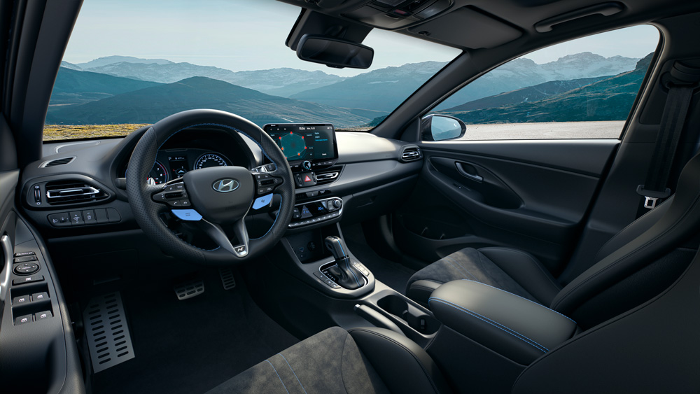 Naujasis Hyundai i30N MY21 Vidus