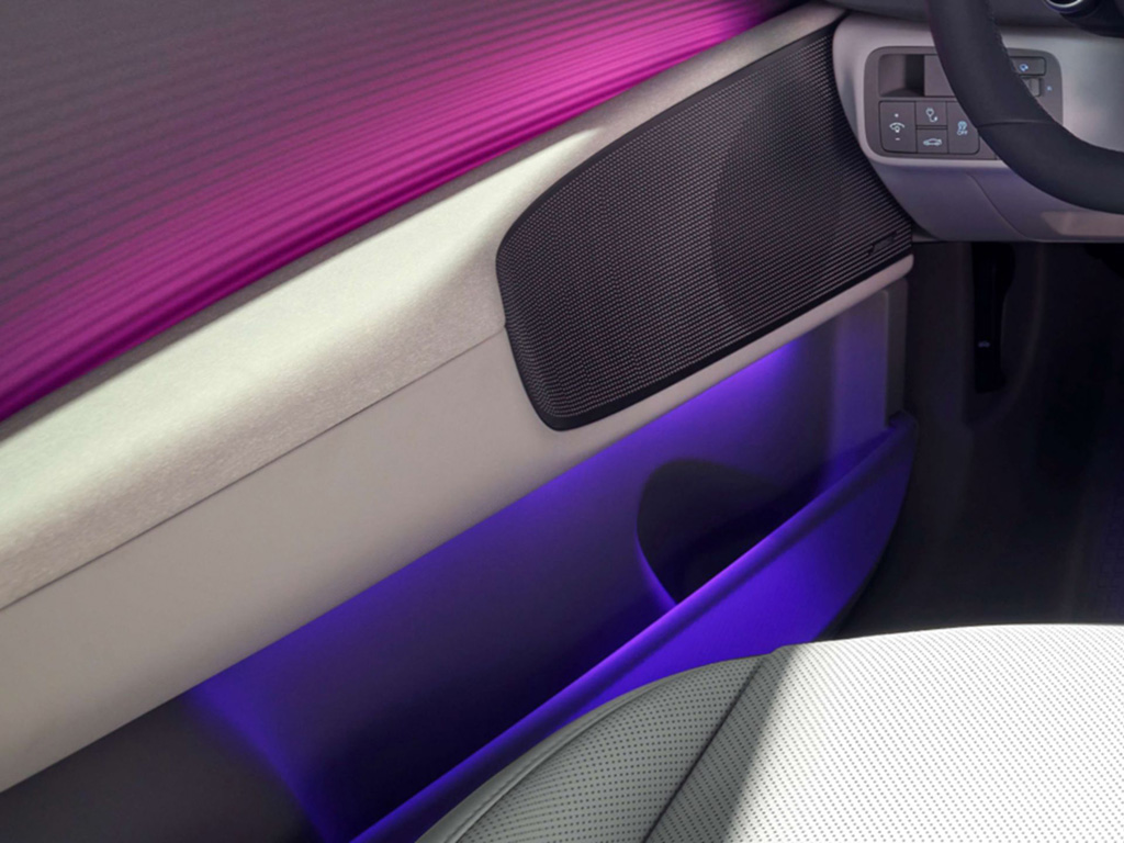 Naujasis Hyundai IONIQ6 Dvieju spalvų salono apšvietimas