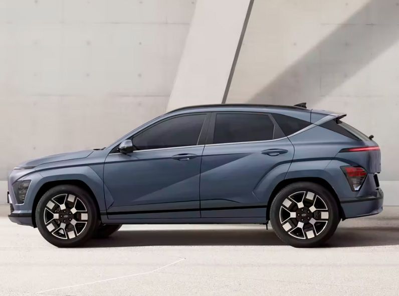 Hyundai KONA Hybrid MY24 Parametrinio dizaino detalės