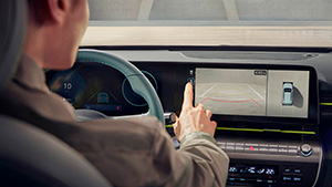 Hyundai KONA Hybrid MY24 Aplinkinio vaizdo monitorius