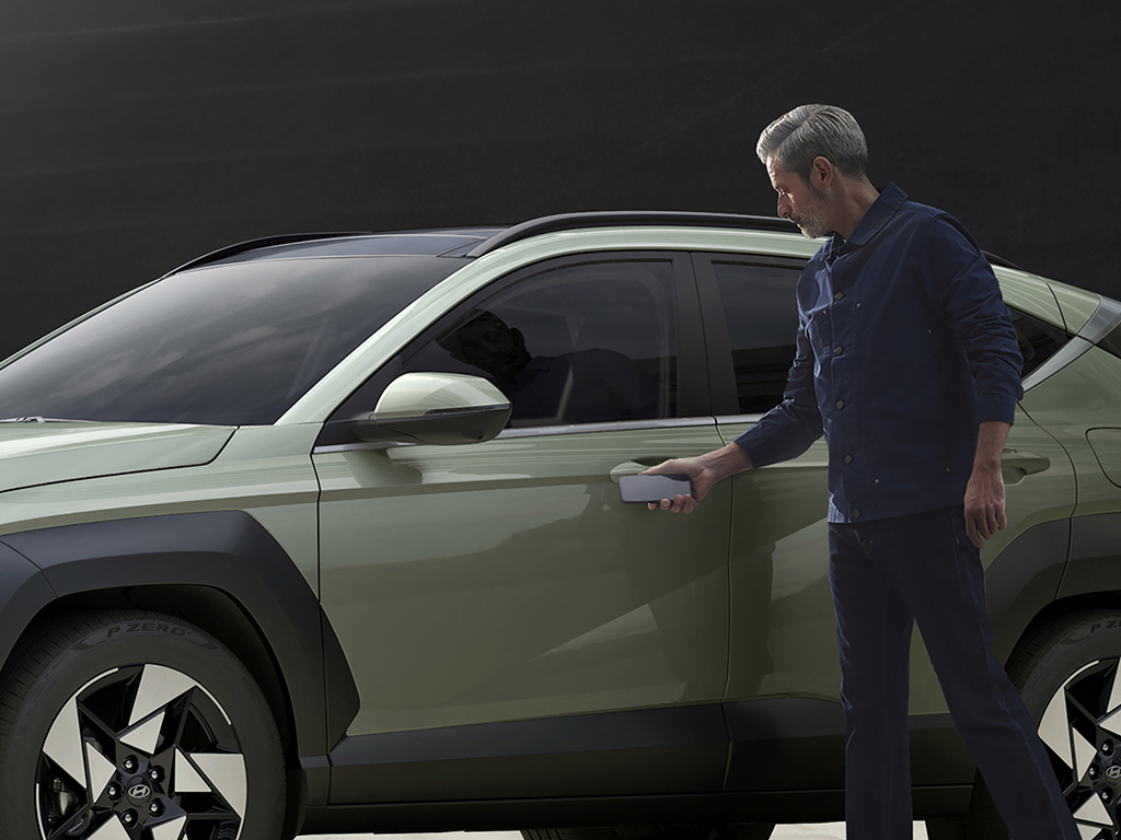 Hyundai KONA Hybrid MY24 Išmanusis telefonas vietoje rakto