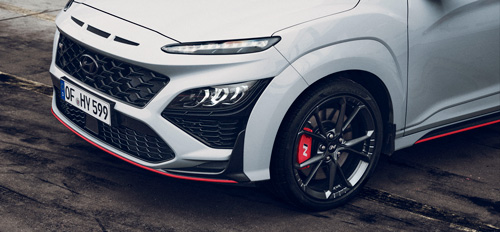 Hyundai KONA N my21 paruoštas lenktynių trasai