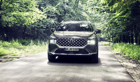 Hyundai Santa Fe MY21 plug-in hibridas nauja automatinė pavarų dėžė