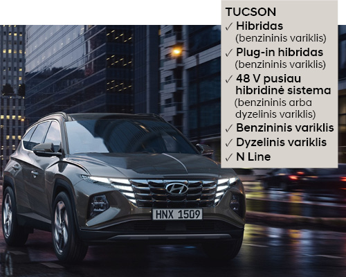 Naujasis „Hyundai TUCSON“