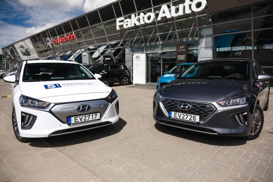 Hyundai ioniq elektromobilis