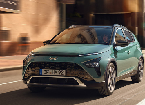 Naujasis Hyundai BAYON SUV fakto autocentras